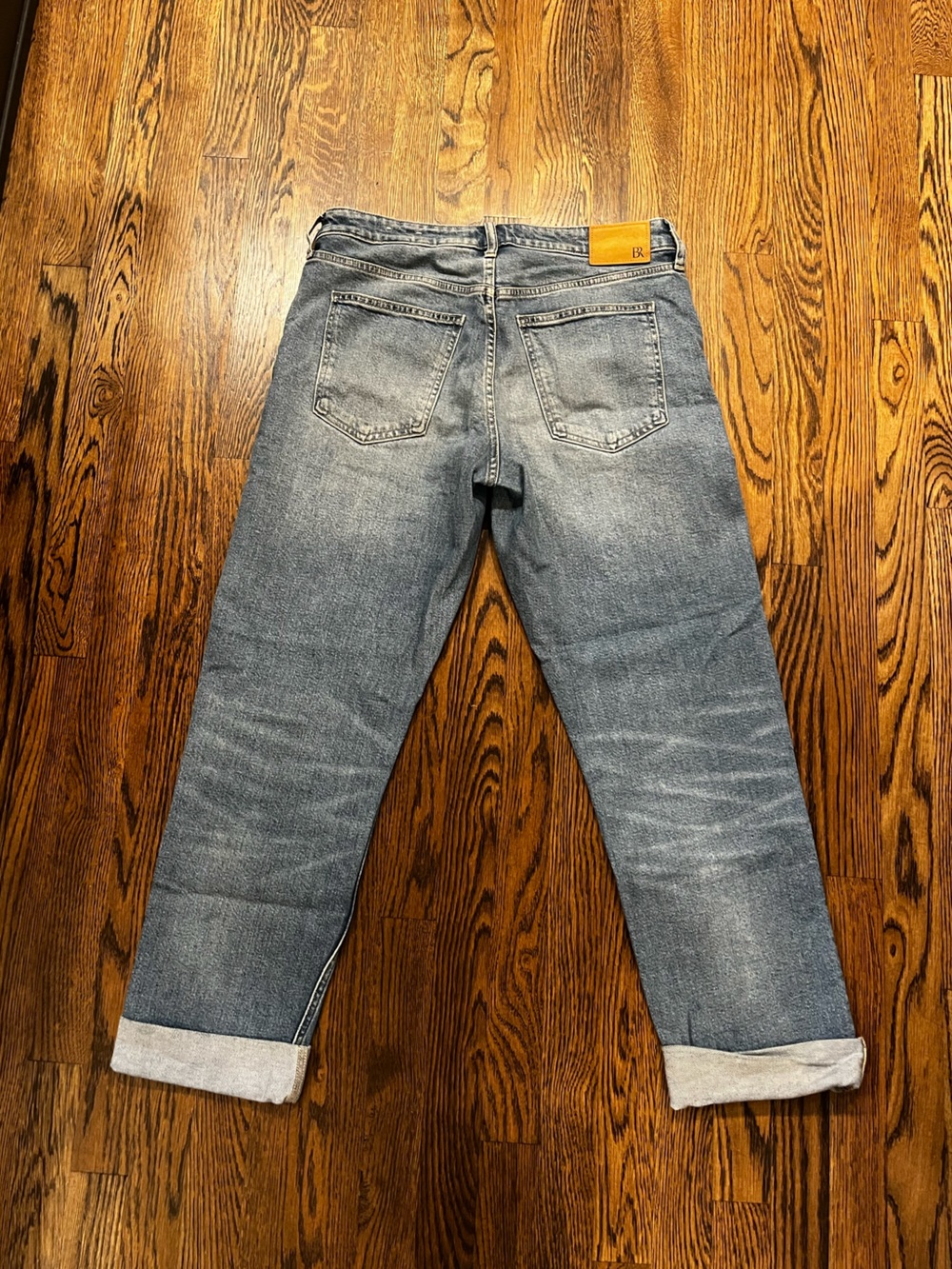 Banana Republic Faded Light Blue Relaxed Jeans - Picture 3 of 3